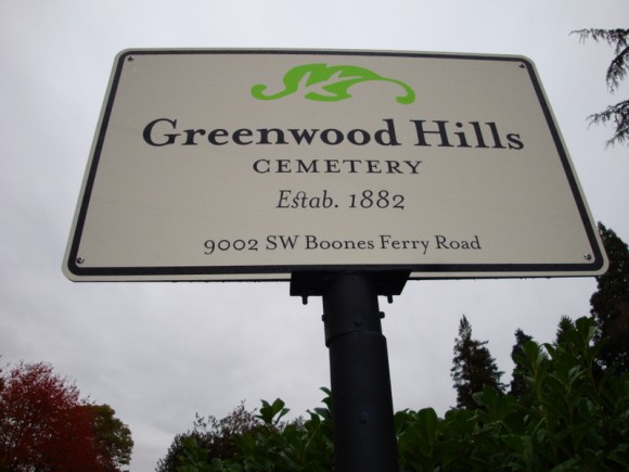 Greenwood Hills Cemetery, Portland, OR